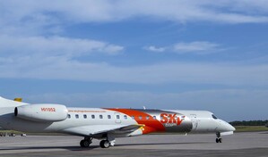 Vuelo de SKYhigh Dominicana que iba a Martinica regresa al AILA tras falla de presurizaci&oacute;n