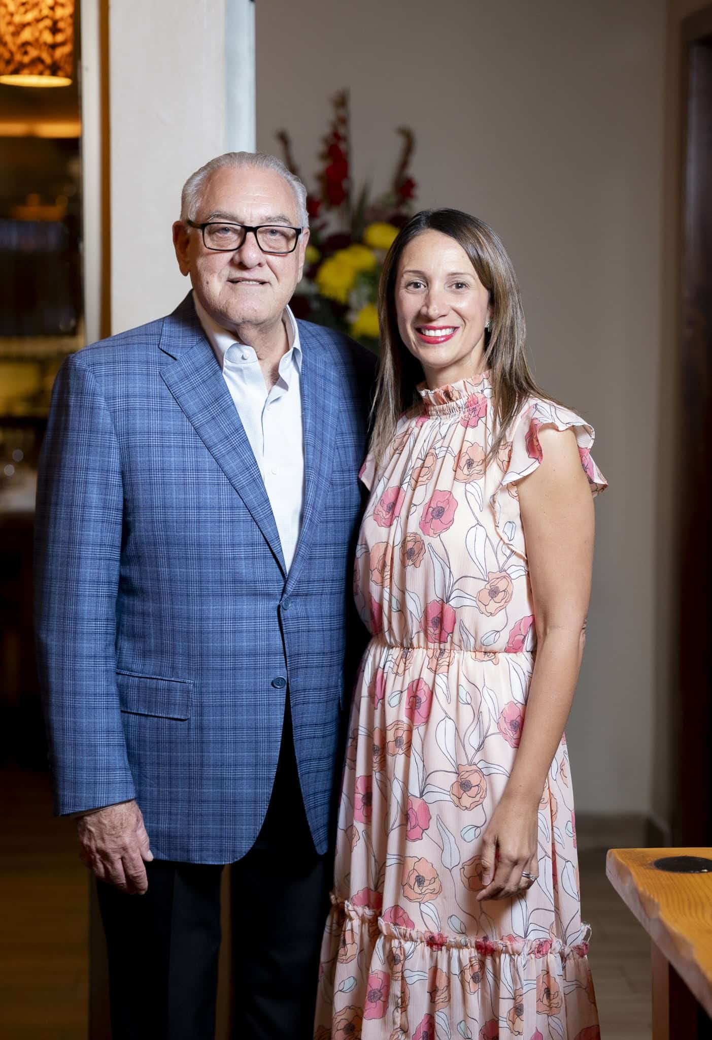 Marcial Najri y Laura Guzmán.