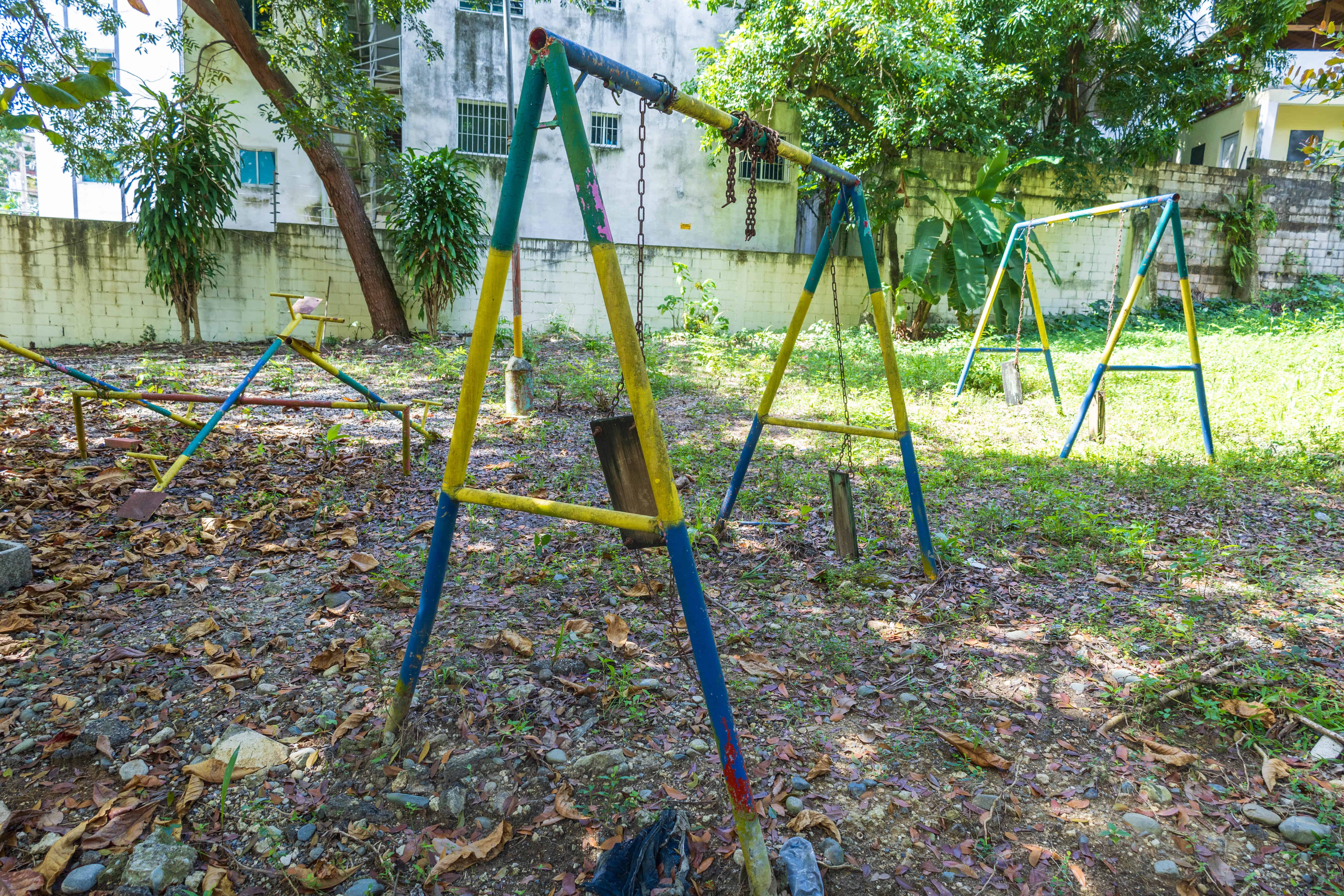 Los niños no tiene n espacios para divertirse en el sector.