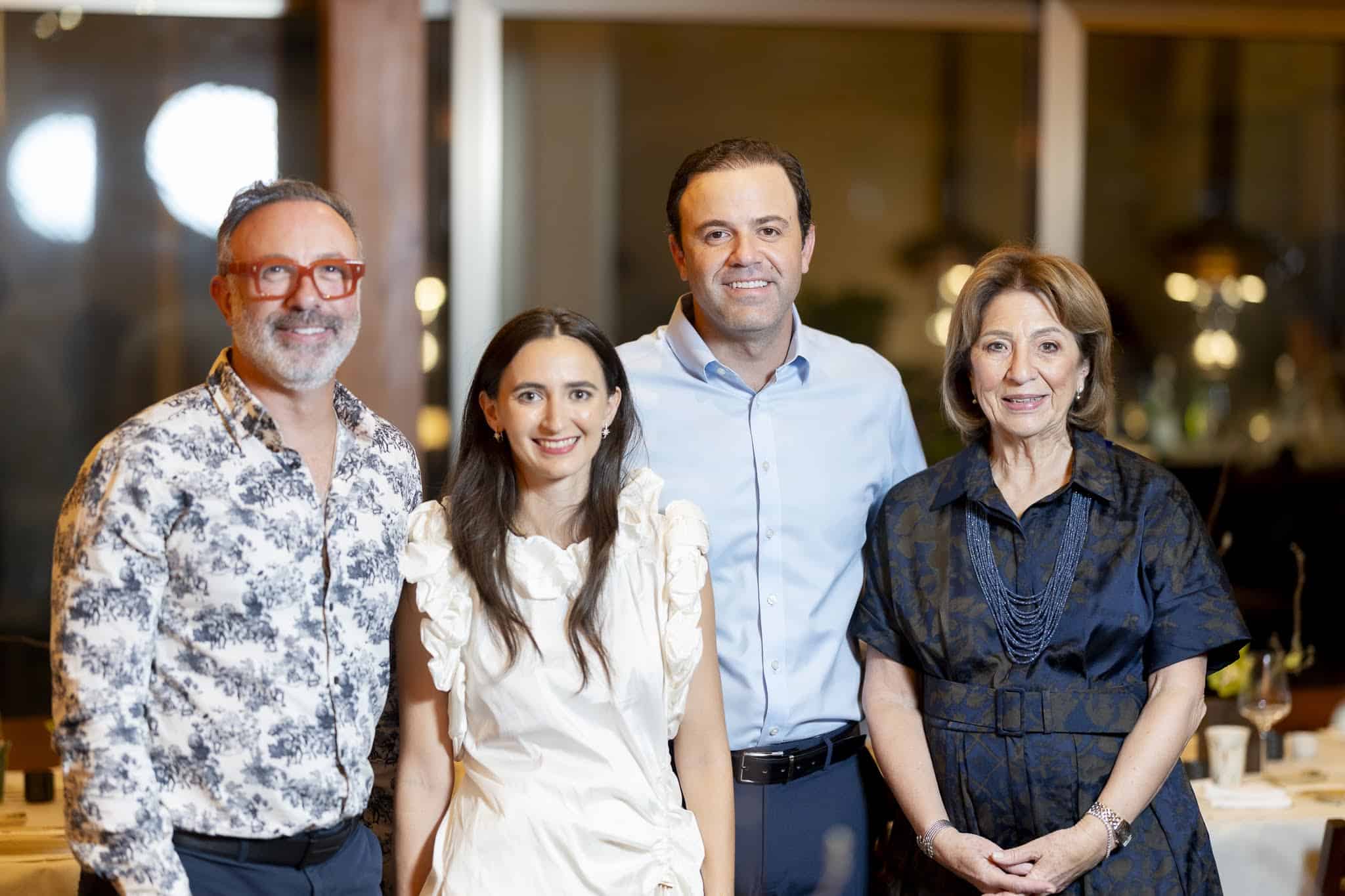 Jean Santelises Haché, Angelica Grillo de Santelises, Alejandro Santelises Haché y Katingo Haché de Santelises