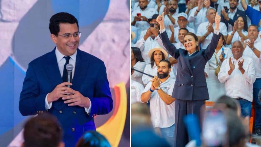 Carolina Mej&iacute;a y David Collado comparten la aspiraci&oacute;n presidencial... &iquest;y el mismo asesor de modas?
