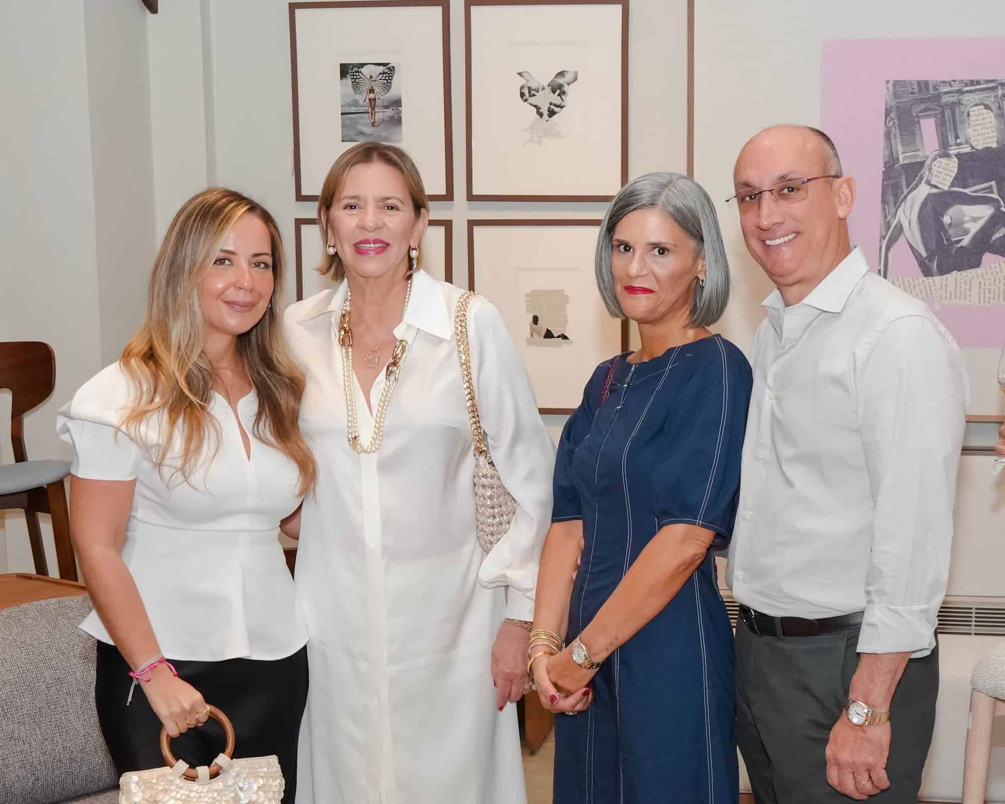 Jennifer Hernández, Josefina Cantisano, Tamadis Morel y Ricardo Mera.