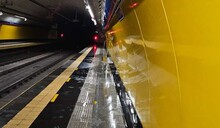 Corrigen filtraci&oacute;n de agua en estaci&oacute;n Rosa Duarte del Metro de Santo Domingo