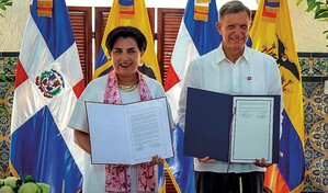 Rep&uacute;blica Dominicana y Ecuador pactan impulsar planes conjuntos