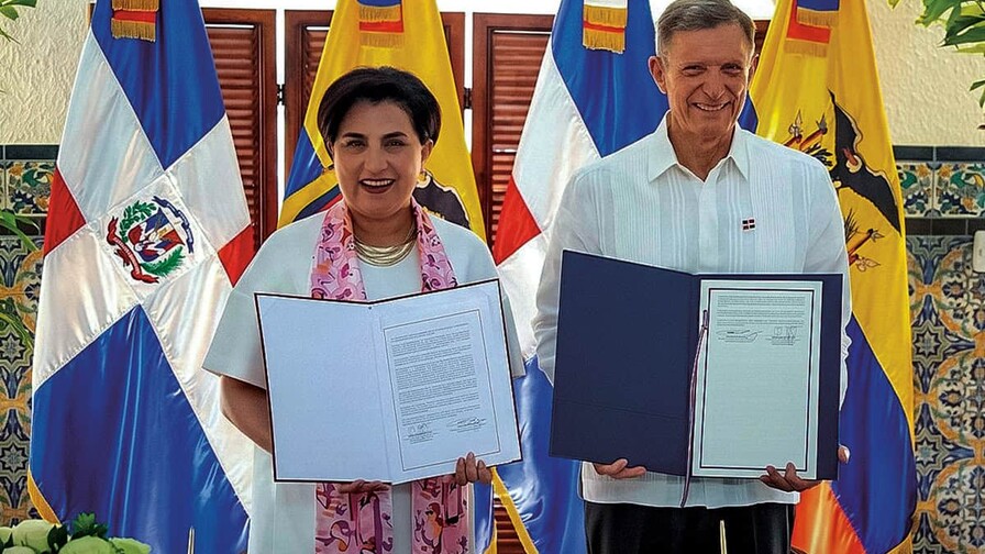 República Dominicana y Ecuador pactan impulsar planes conjuntos República Dominicana y Ecuador pactan impulsar planes conjuntos