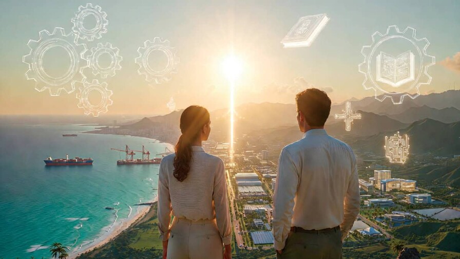 Capital humano, institucionalidad y visión estratégica: las claves del desarrollo dominicano Capital humano, institucionalidad y visión estratégica: las claves del desarrollo dominicano