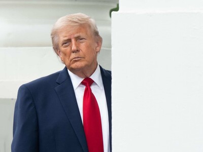 Trump mueve a Washington por mal clima la reunión de gabinete