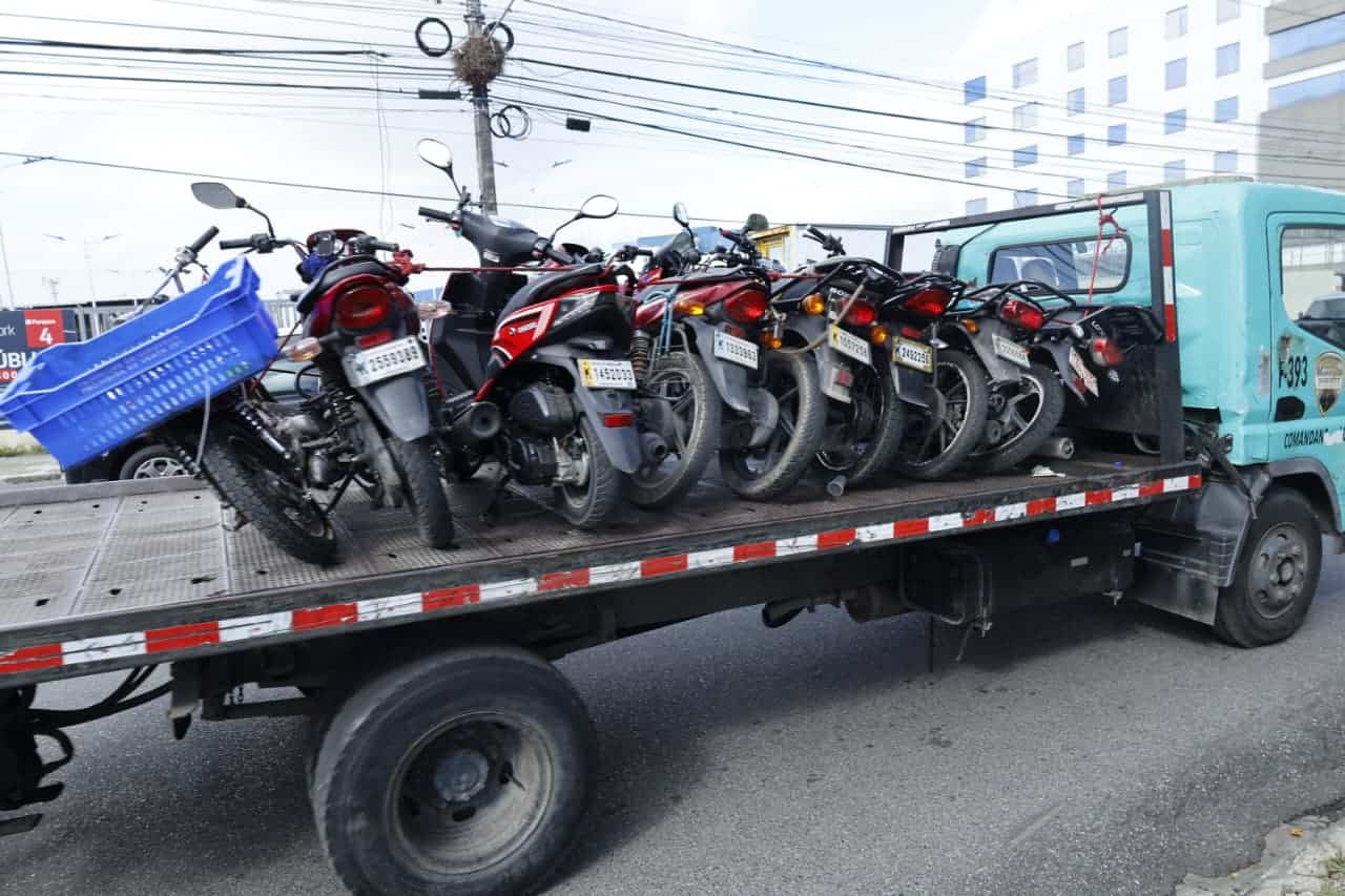Los propietarios deben regularizar su situación para recuperarr sus motos.