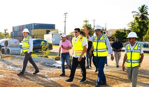 Caasd ampliar&aacute; jornadas para acelerar trabajos en la avenida San Vicente de Pa&uacute;l