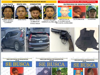 Policía desmantela banda vinculada a asalto en Guachupita