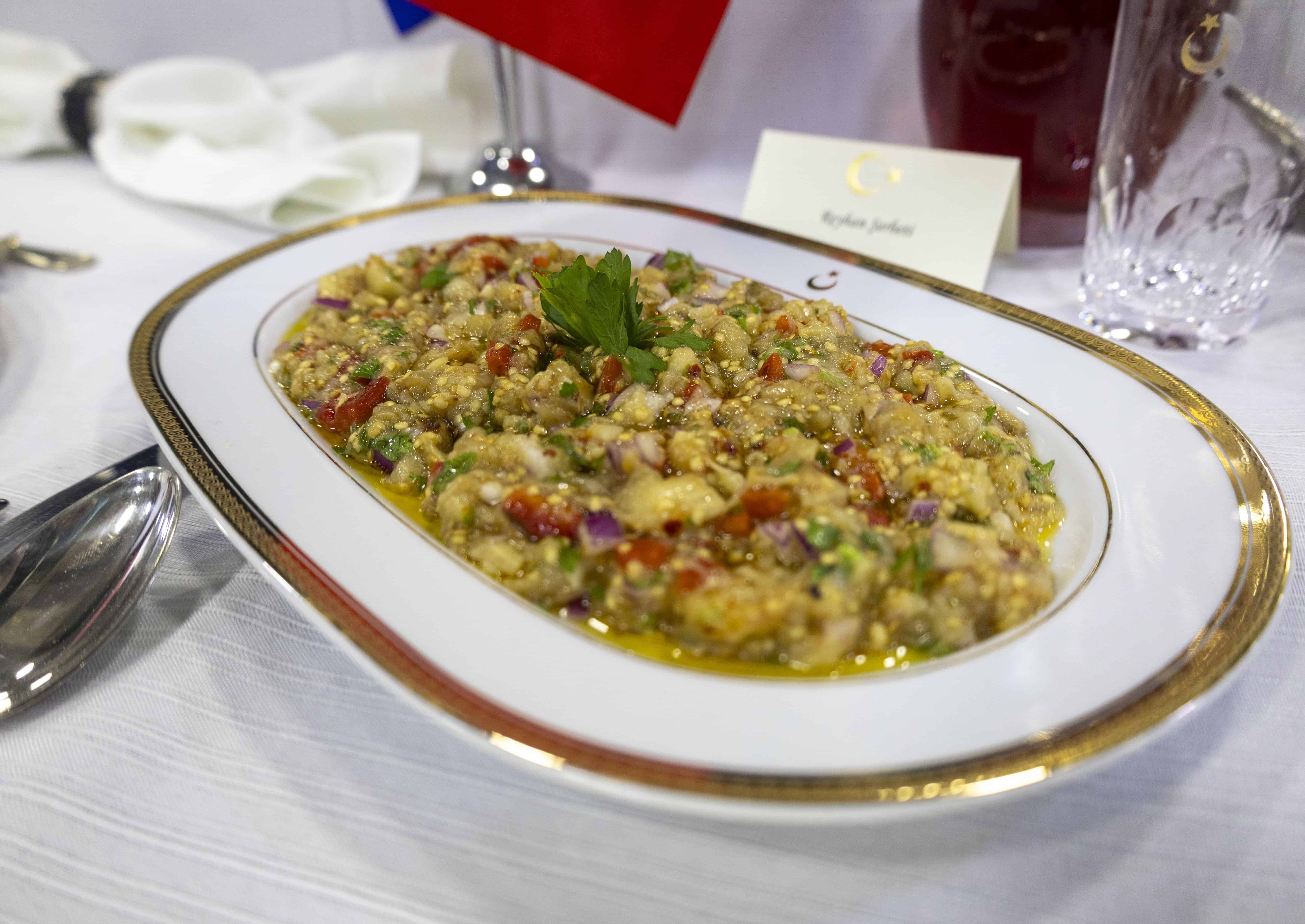 Plato de la gastronomía turca.