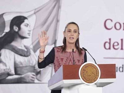 Sheinbaum llama a apoyar a la selección mexicana