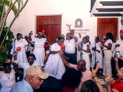 Centro Cultural Banreservas valora legado de los Congos de Villa Mella