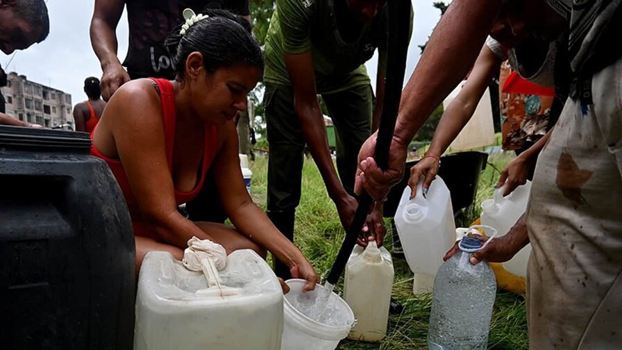 Cuba denuncia que el bloqueo de EE. UU. limita el acceso al agua potable a 28 % de su población Cuba denuncia que el bloqueo de EE. UU. limita el acceso al agua potable a 28 % de su población