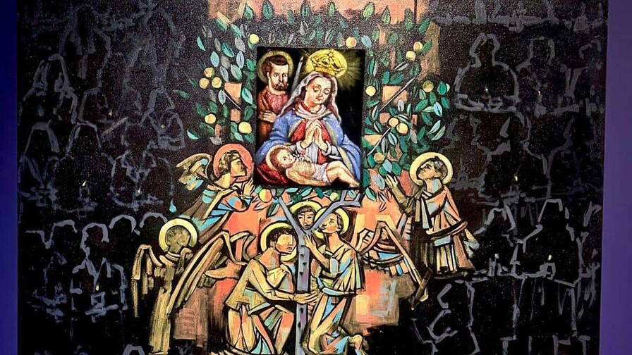 La exposición "Hosanna" reúne obras inspiradas en advocaciones marianas y arte sacro La exposición "Hosanna" reúne obras inspiradas en advocaciones marianas y arte sacro