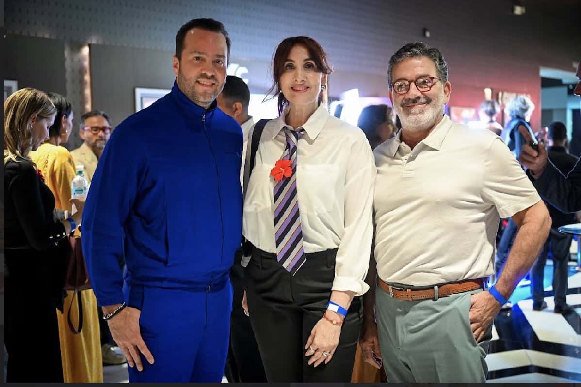  Joel Rivera, Tita Hasb&uacute;n y Omar Hasb&uacute;n.