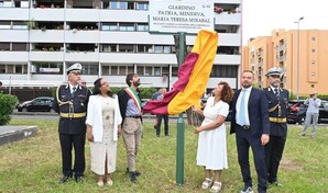 Inauguran en Roma un jard&iacute;n en honor a las hermanas Mirabal