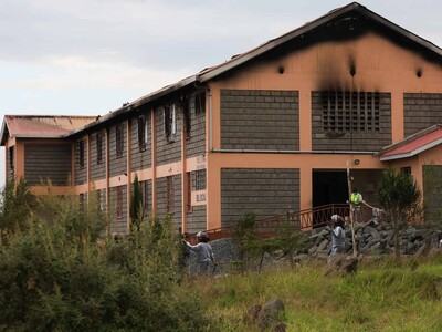 Ocho estudiantes detenidas por "incendio" en internado de Kenia