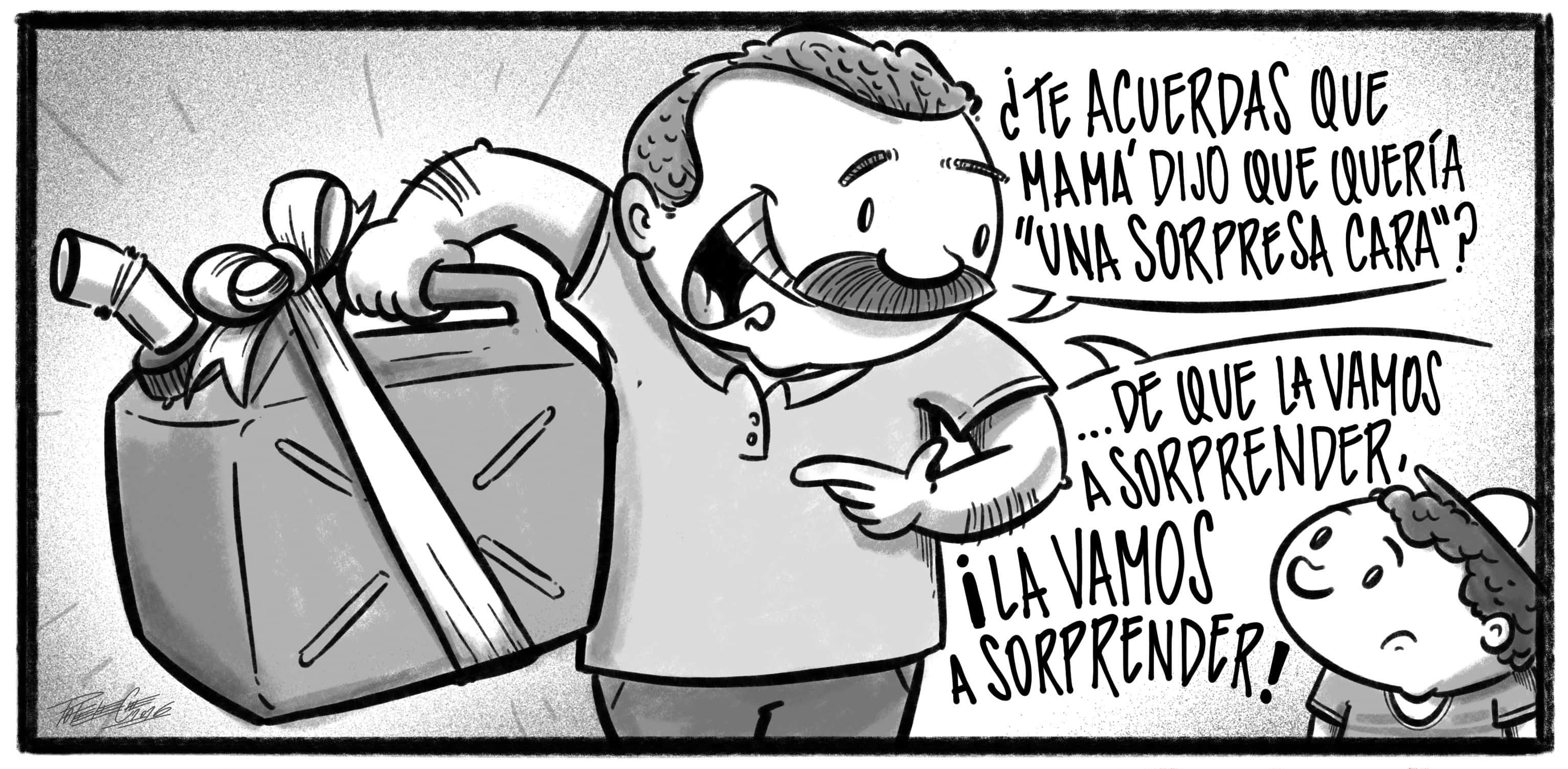 Caricatura de Noticiero Poteleche 30 mayo 2026