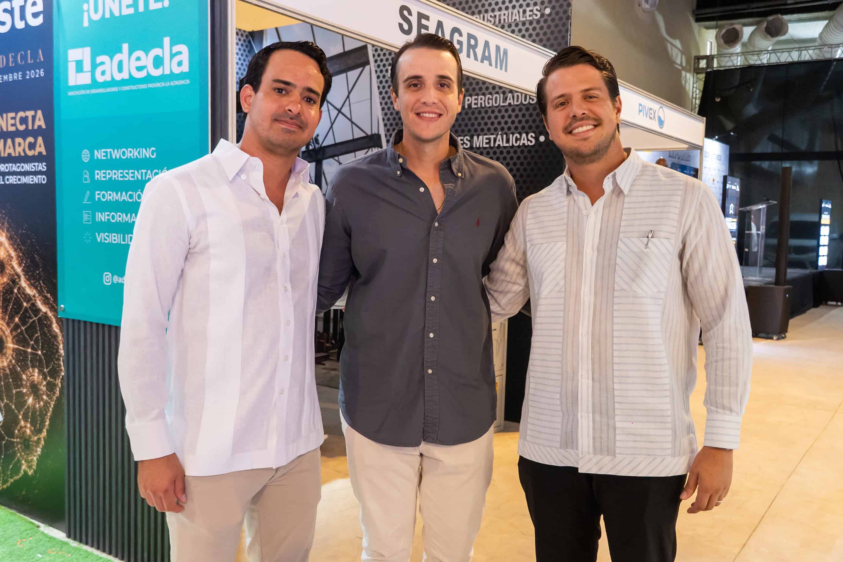 Juan José Fernández, Andrés Gutiérrez y Alejandro Fernández.