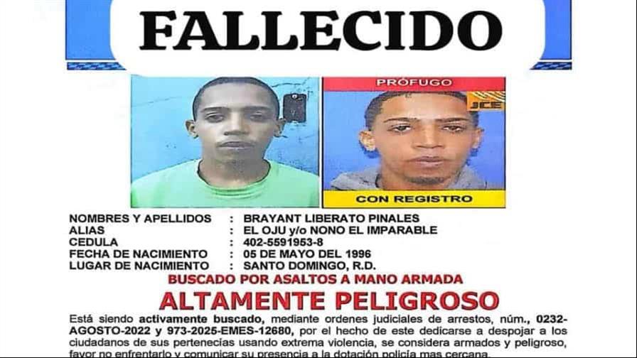 Policía mata a joven en Villas Agrícolas; afirma que cometía asaltos de los denominados mañanero