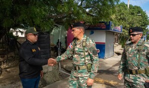 Jefe del Ej&eacute;rcito recorre puestos militares en la L&iacute;nea Noroeste y valora trabajo de soldados 