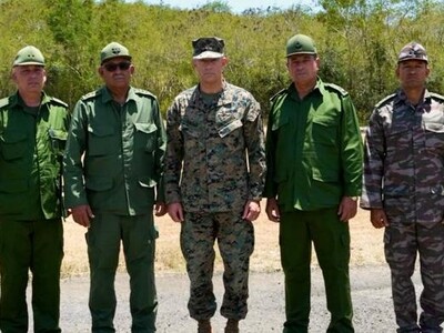 Altos mandos militares de Cuba y EEUU se reúnen en Guantánamo