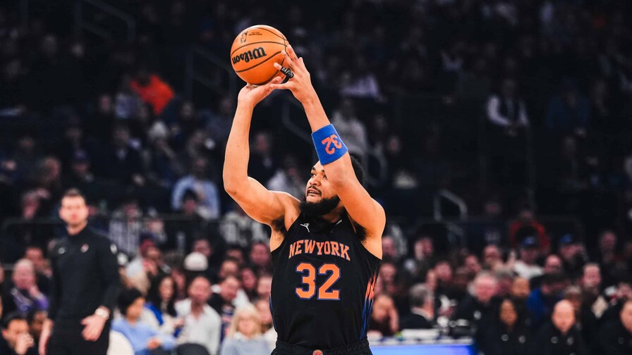 Solo es un juego; pero Karl Towns hizo lo que nadie hab&iacute;a logrado contra V&iacute;ctor Wembanyama