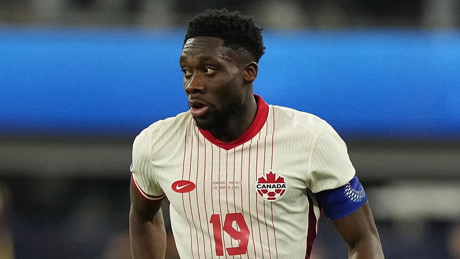 Alphonso Davies entra en la lista de Canadá para el Mundial 2026 Alphonso Davies entra en la lista de Canadá para el Mundial 2026