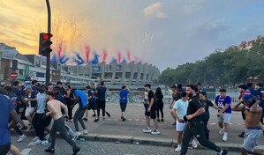 Al menos 79 detenciones y un polic&iacute;a herido, balance provisional por los festejos del PSG