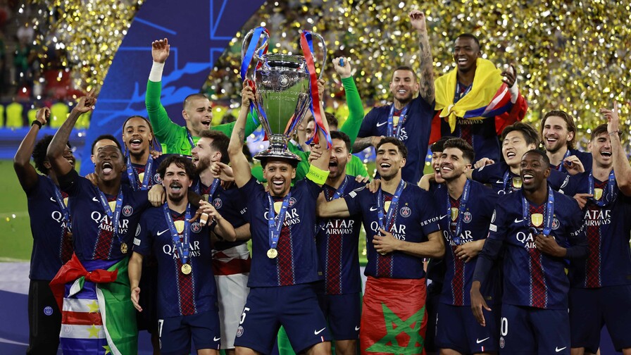 Par&iacute;s Saint Germain conquista su segunda Champions League seguida;  venci&oacute; al Arsenal en los penales