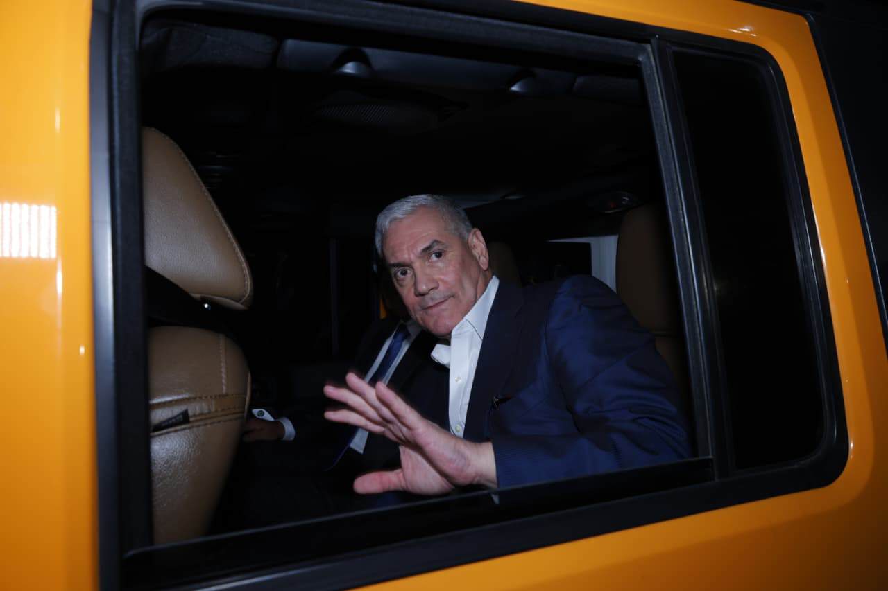 Gonzalo Castillo a su salida del tribunal.