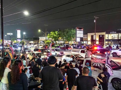 Celebraciones masivas en San Antonio tras el pase de los Spurs
