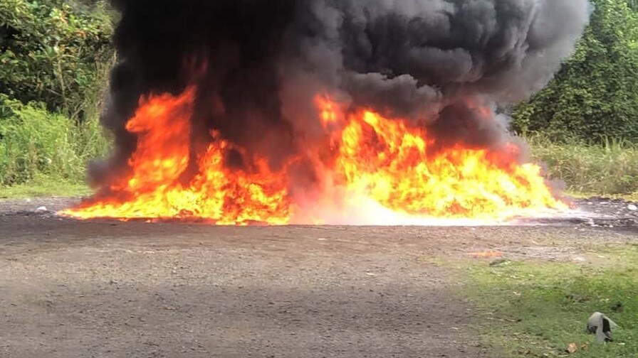 El Inacif destruye más de dos toneladas de drogas El Inacif destruye más de dos toneladas de drogas