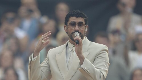 Myke Towers acompaña a Bad Bunny en Madrid - Diario Libre