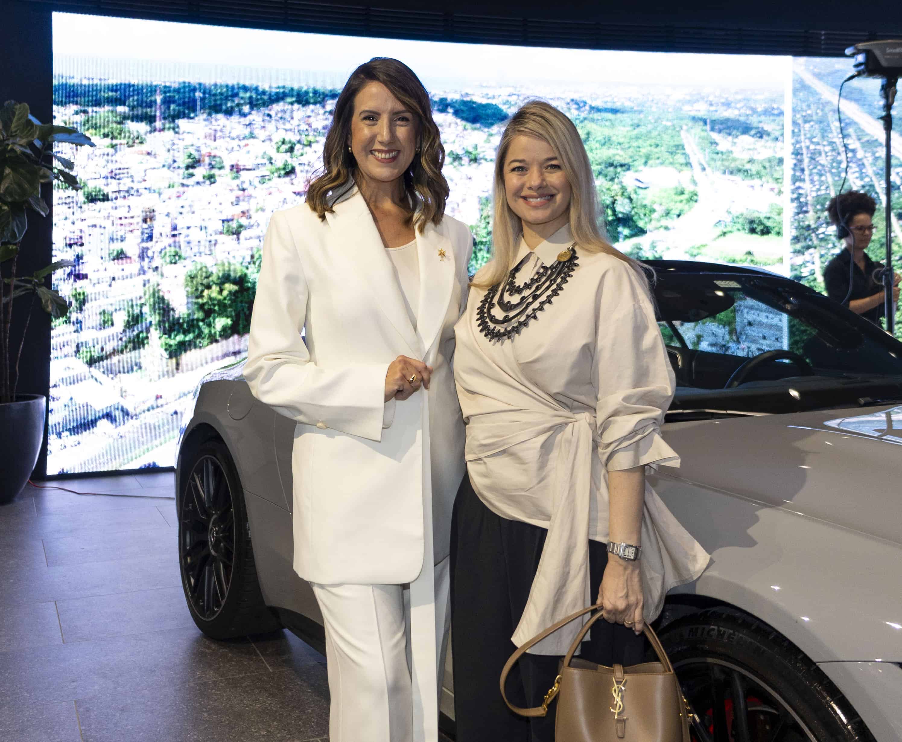 Katherine Hernández y Catherine Lemoine.