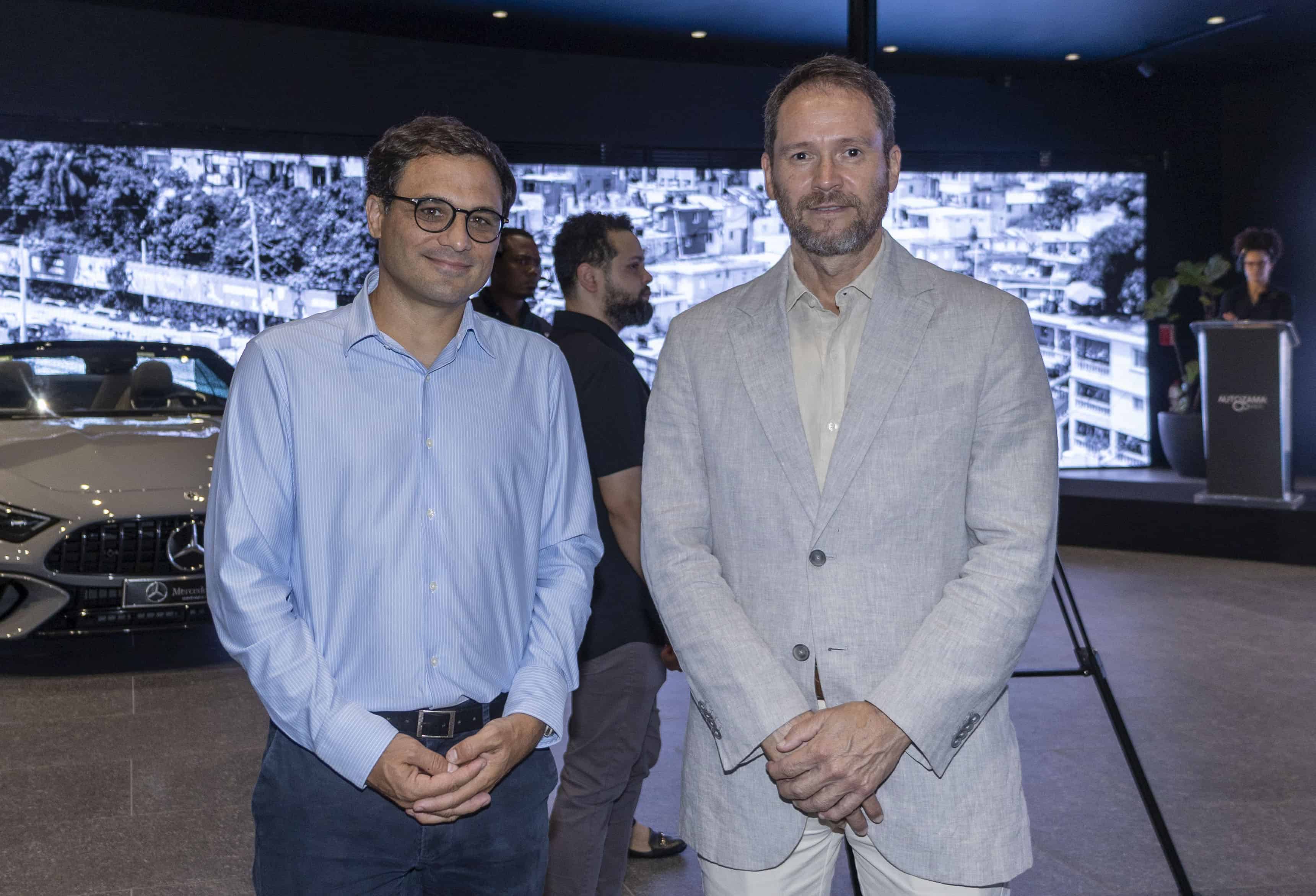 Sebastien Poux y José Augusto Muñoz.