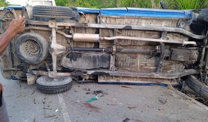 Hombre muere y mujer resulta herida tras deslizamiento de veh&iacute;culo en Nisib&oacute;n