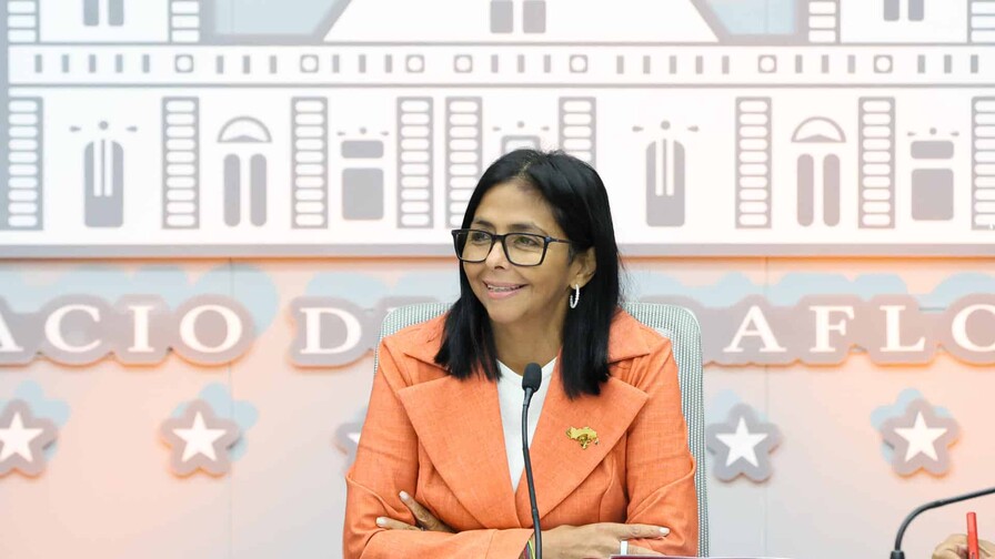 Delcy Rodríguez anuncia la creación de una línea telefónica para denunciar extorsión Delcy Rodríguez anuncia la creación de una línea telefónica para denunciar extorsión