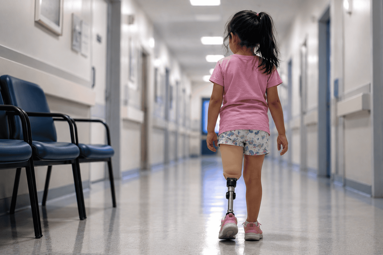 «Quiero mi pierna de vuelta»: El trauma de la infancia truncada por un accidente «Quiero mi pierna de vuelta»: El trauma de la infancia truncada por un accidente