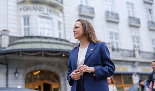 Mar&iacute;a Corina Machado regresa a Oslo y asegura que su misi&oacute;n est&aacute; casi completada
