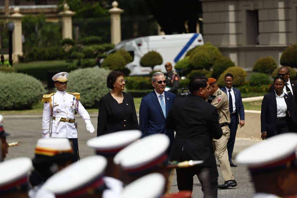 Visita oficial de la presidenta de Surinam, Jennifer Geerlings-Simons a la República Dominicana este 1 de junio de 2026.
