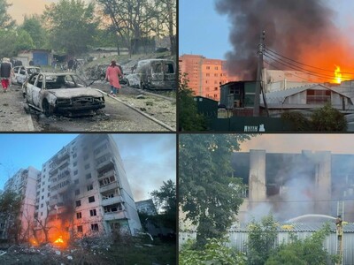 Ataque ruso a Ucrania deja ocho muertos y decenas de heridos