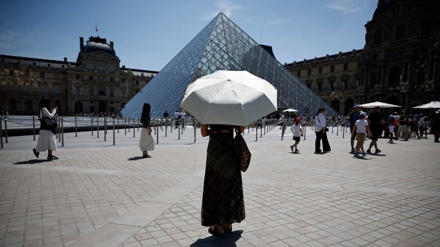 Francia y Noruega viven una primavera histórica, por el carlor Francia y Noruega viven una primavera histórica, por el carlor