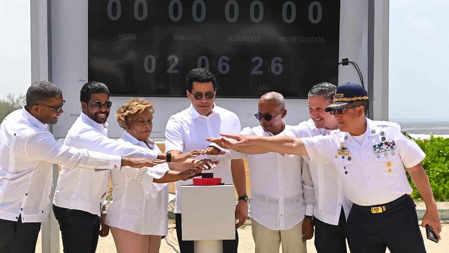 Se inicia la construcción del malecón de Andrés y otras dos obras en Boca Chica Se inicia la construcción del malecón de Andrés y otras dos obras en Boca Chica