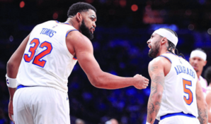 Los Knicks de los latinos Towns y Alvarado desaf&iacute;an a unos Spurs con la huella de Gin&oacute;bili