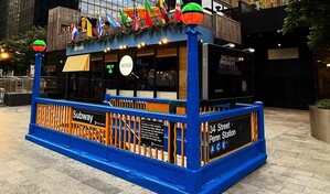 Estaci&oacute;n del metro de Nueva York se viste de los Knicks antes de las finales de la NBA