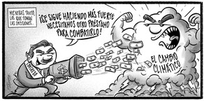 Caricatura de Noticiero Poteleche 4 junio 2026