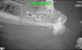 EE. UU. dej&oacute; fuera de servicio una nave por violar el bloqueo a los puertos iran&iacute;es
