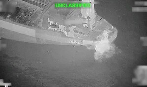 EE. UU. dej&oacute; fuera de servicio una nave por violar el bloqueo a los puertos iran&iacute;es